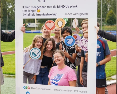 Recordpoging planking voor het goede doel